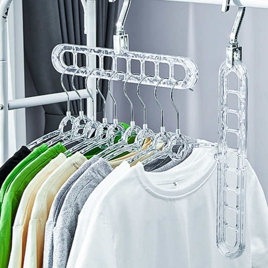 Nine-hole rotating hanger value set