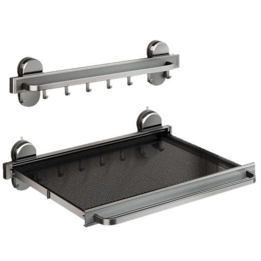 Drill‑Free Adjustable Suction Towel Rack — product overview