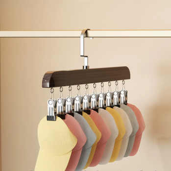 Wood‑Grip Stainless Steel Laundry Clips — key feature