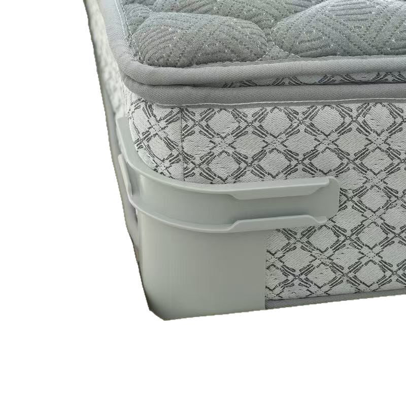 Bed sheet fixing clip installed around a mattress corner