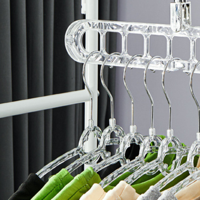 Space‑Saving 9‑Hole Rotating Hanger — installation or mechanism